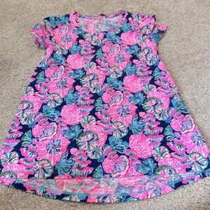 Lilly Pulitzer Etta scoop neck tee XXS